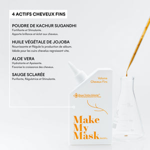Make My Mask Tricho-volume mud for fine hair 180ml