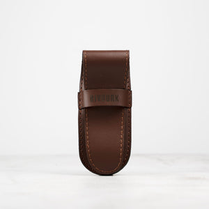 Bivouak Paris Leather safety razor case