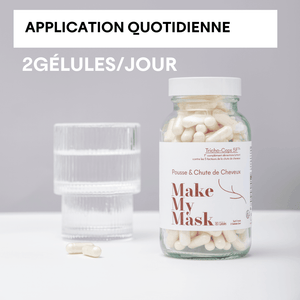 Make My Mask Anti-hair loss supplements 3 months 180 capsules