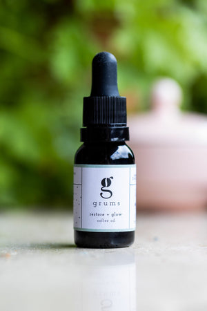 Grums Aarhus Restore + glow coffee oil 15ml