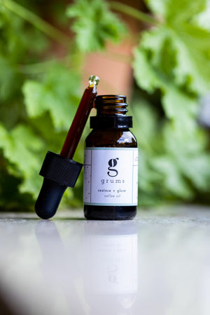 Grums Aarhus Restore + glow coffee oil 15ml