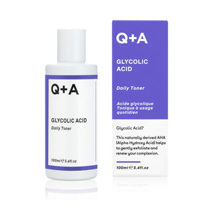 Q+A Glycolic acid daily toner 100ml