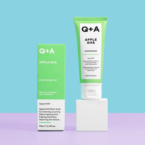 Q+A Apple AHA exfoliating gel 75ml
