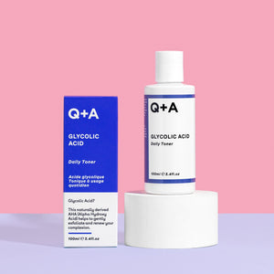 Q+A Glycolic acid daily toner 100ml