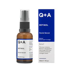Q+A Retinol facial serum 30ml