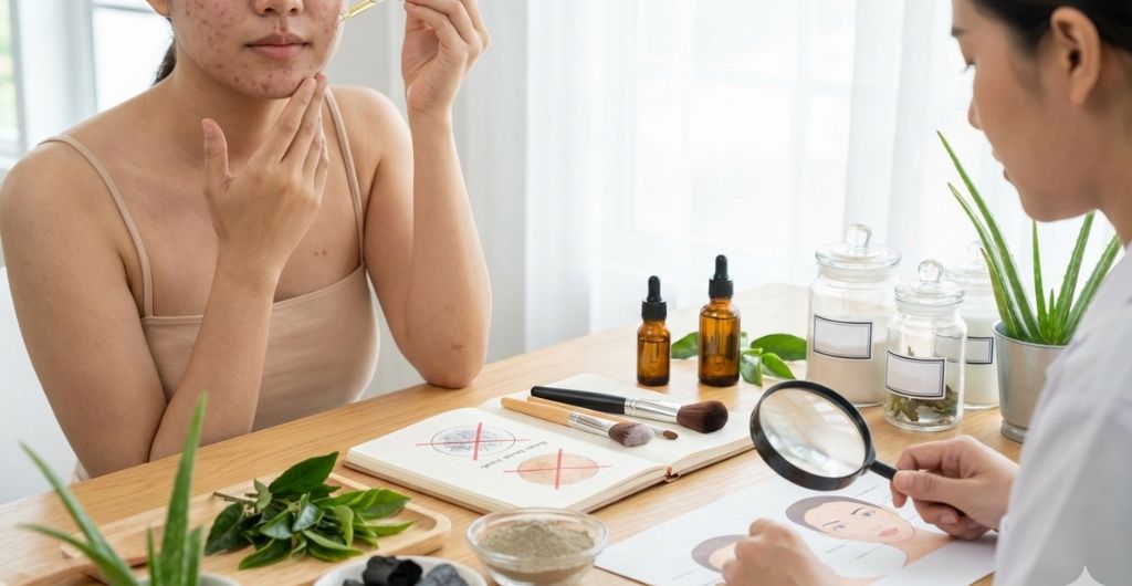 Peau à tendance acnéique : causes, erreurs fréquentes et comment choisir les bons soins