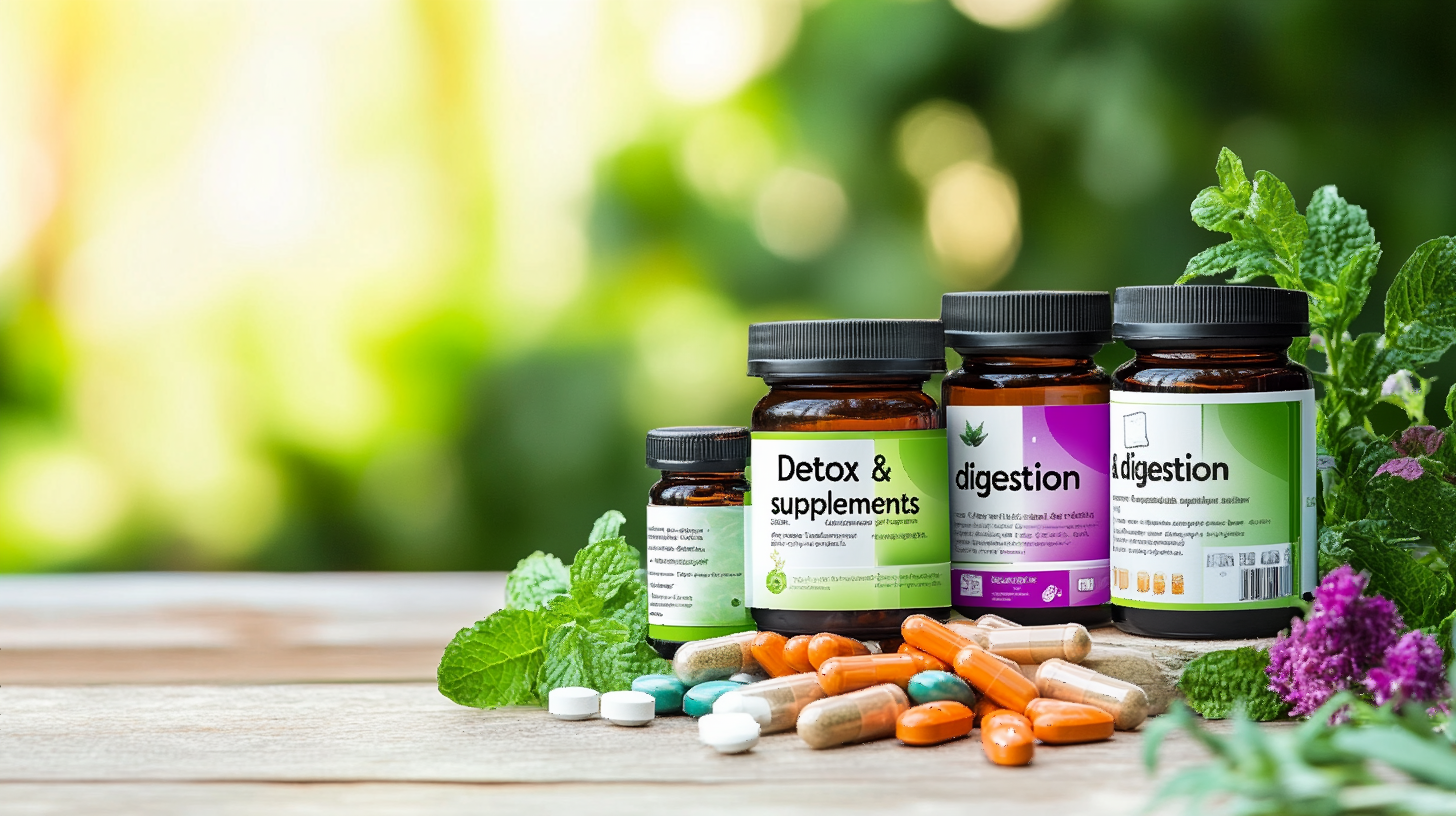 Discover Detox & digestion supplements products with elfy.care