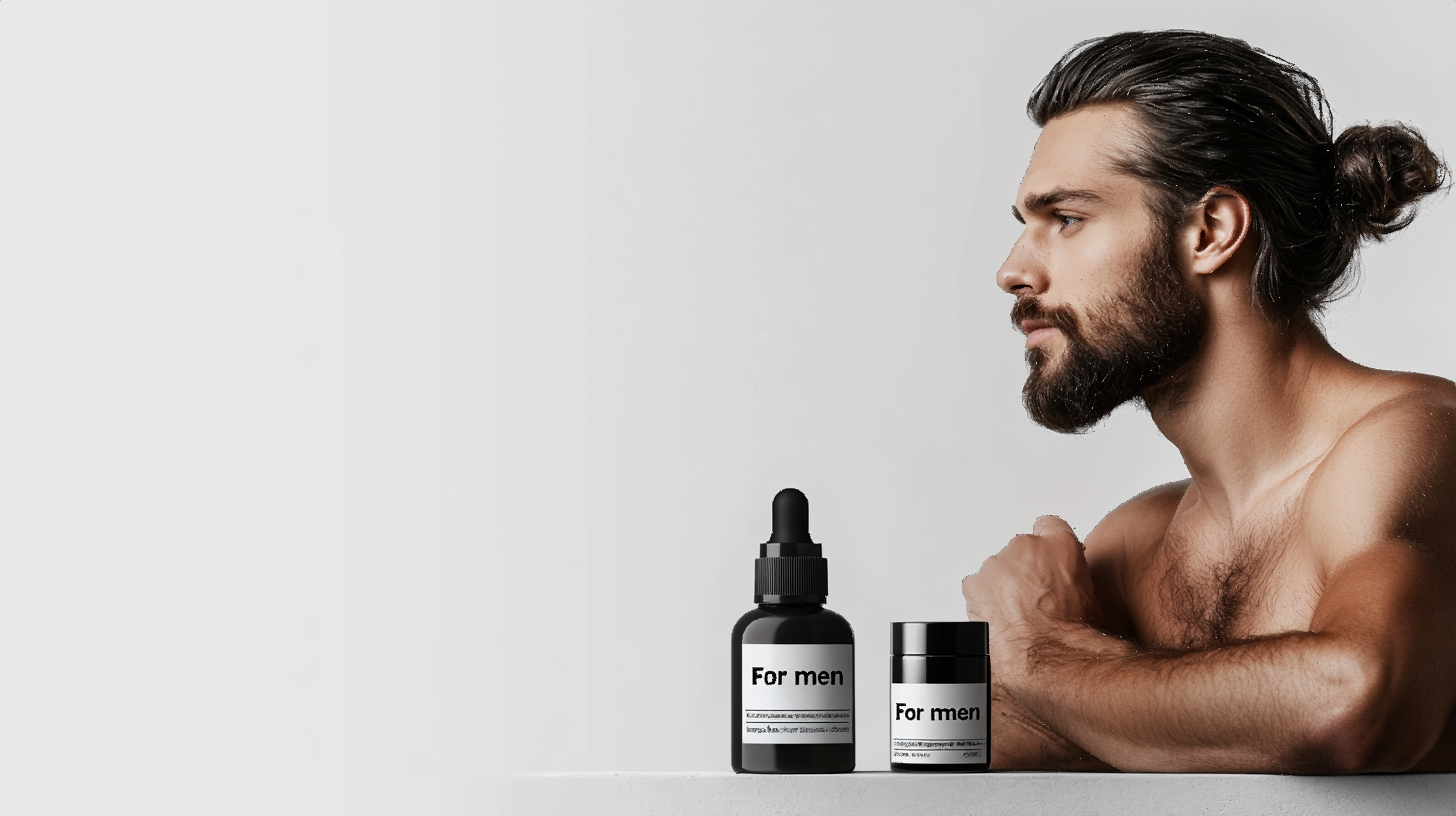 Discover For men cosmetics products with elfy.care