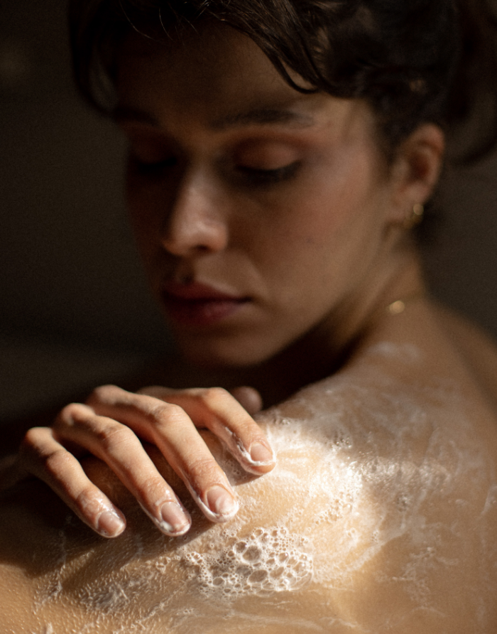 Umaï Powdered vanilla body wash