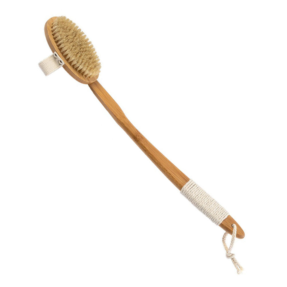 Yù Beauty Dry brush with handle, pure natural bristles