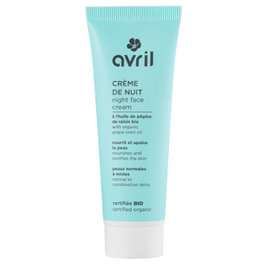 Avril Beauté Crème de nuit Peaux Normales & Mixtes