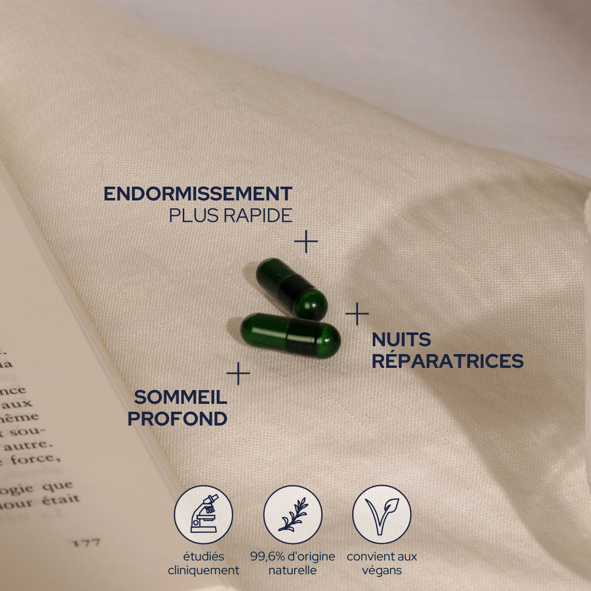 Epycure Restorative sleep cure 60 vegan capsules