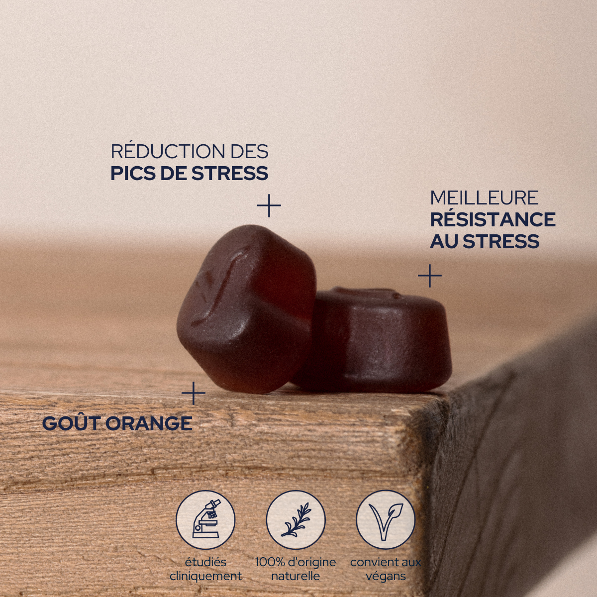Epycure Anti-stress gummies 60 vegan gummies