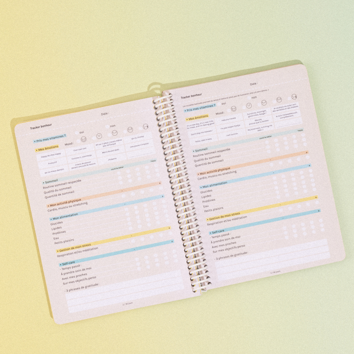 Epycure Carnet feel good