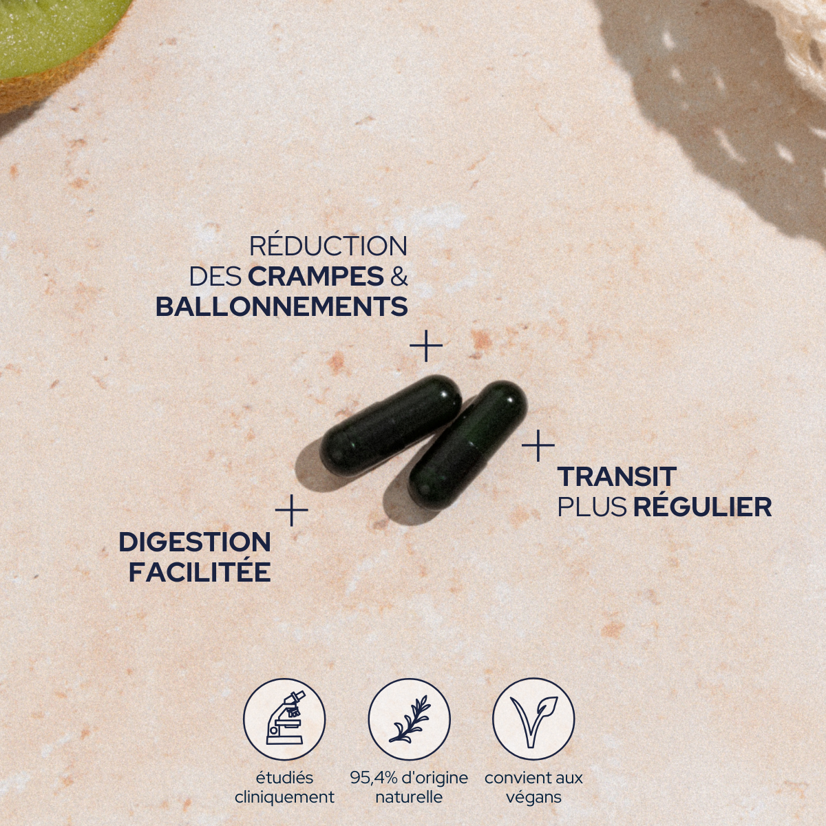 Epycure Digestion & transit cure 60 vegan capsules