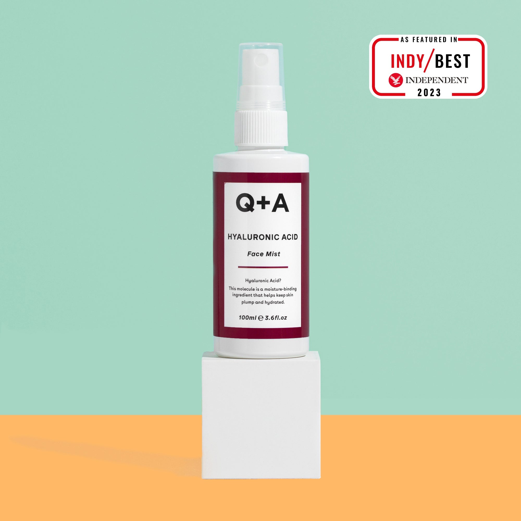 Q+A Hyaluronic acid face mist 100ml