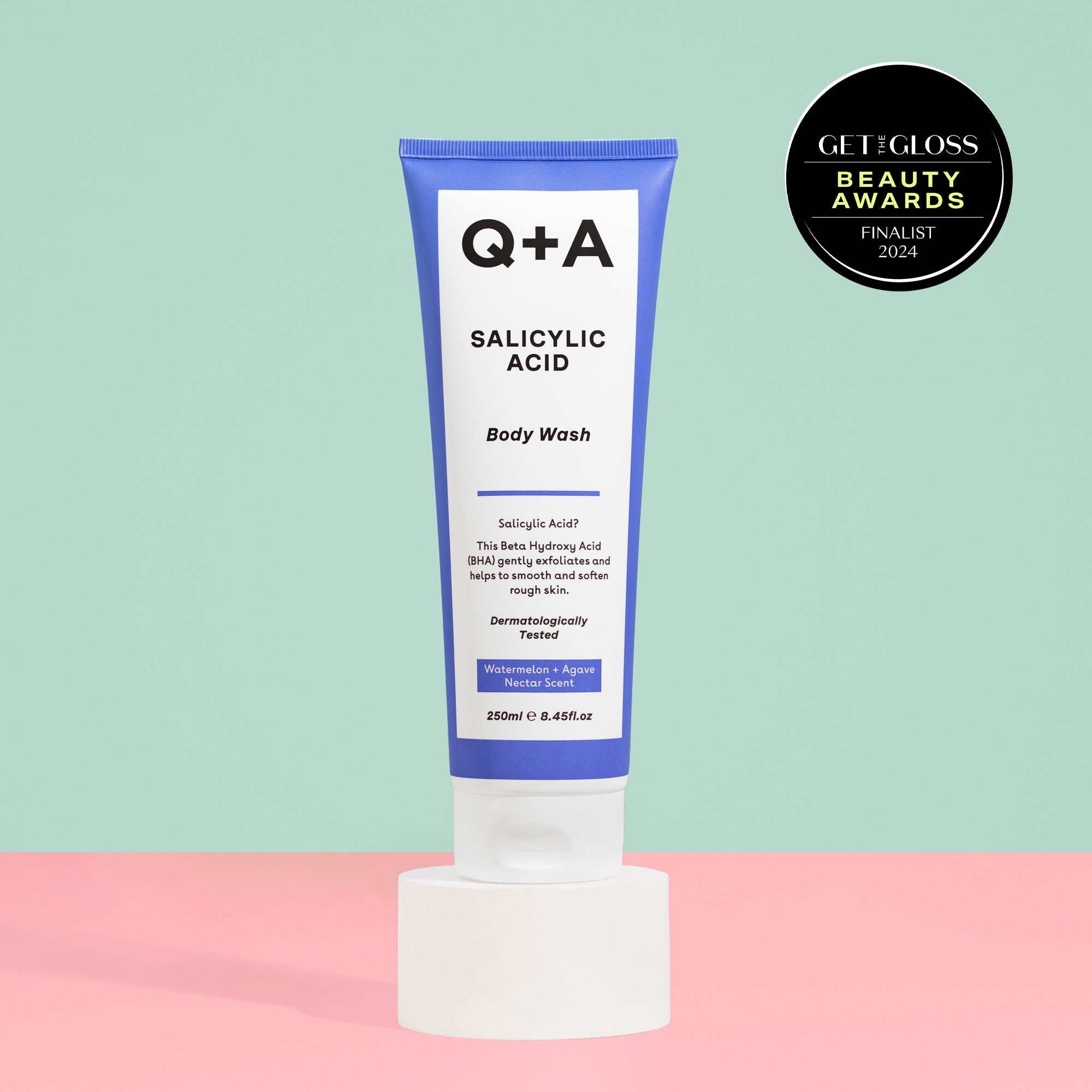 Q+A Salicylic acid body wash 250ml