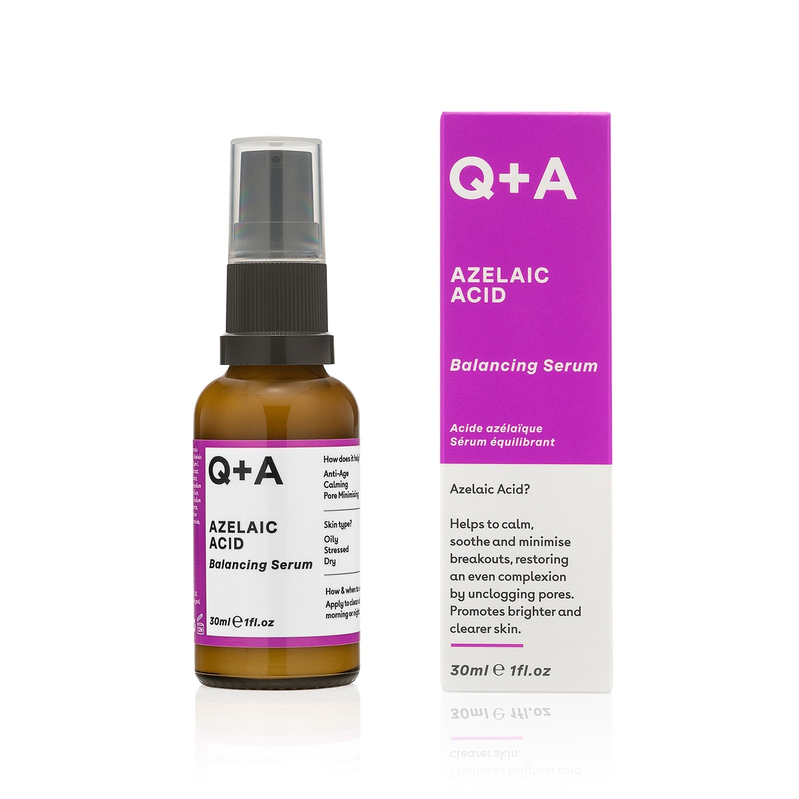 Q+A Azelaic acid balancing serum 30ml