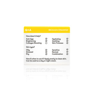 Q+A Ceramide barrier defence face cream 50g