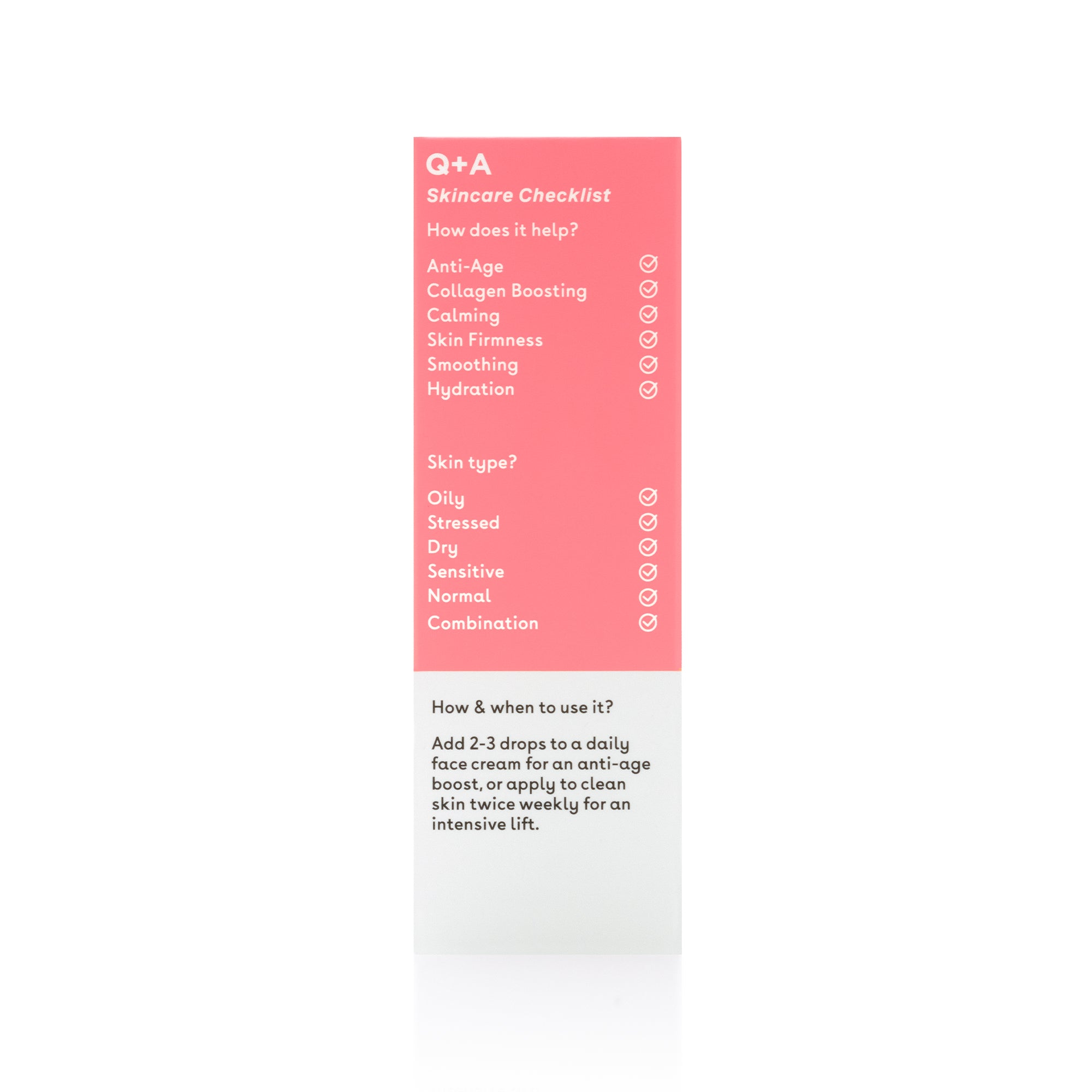Q+A Collagen booster serum 15ml