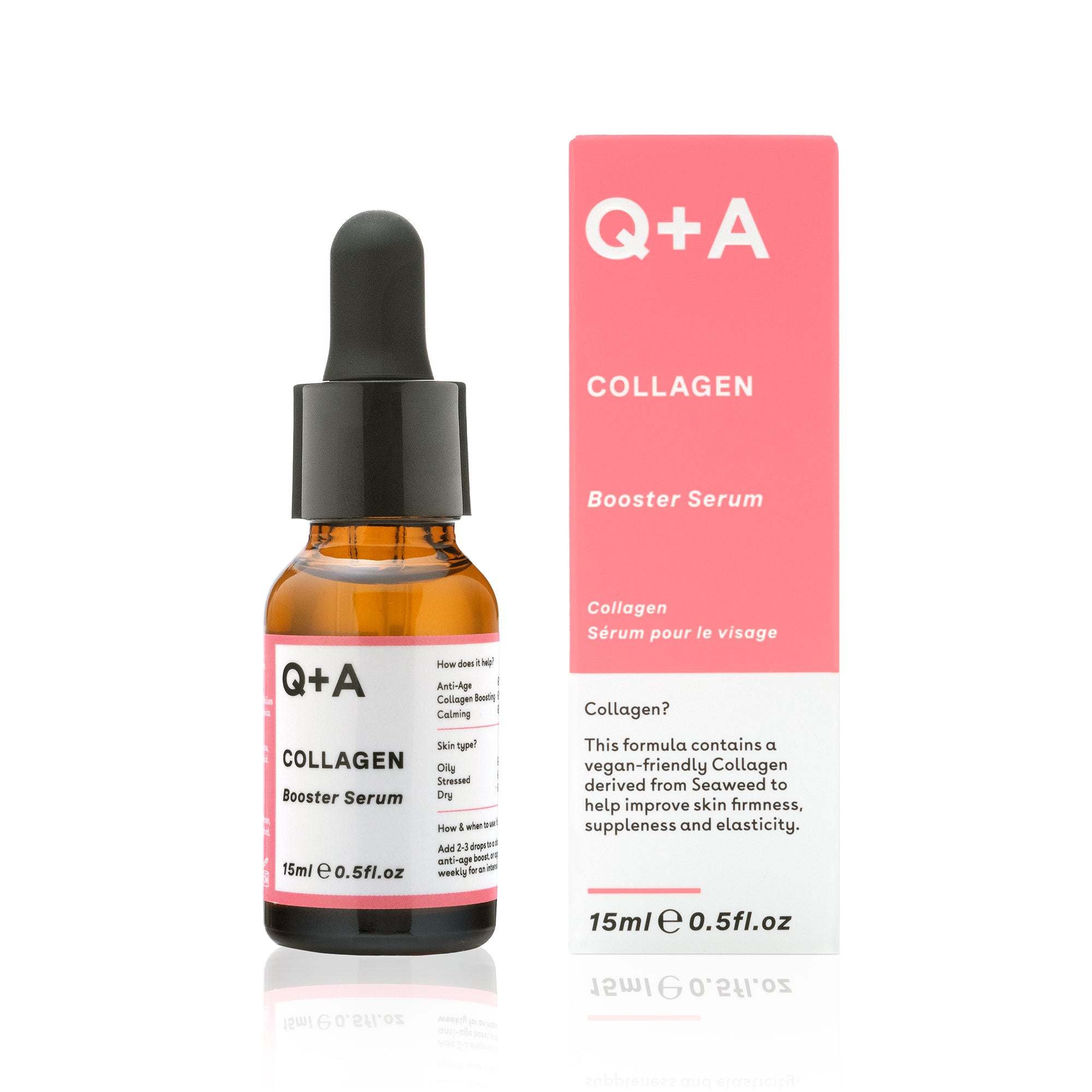 Q+A Collagen booster serum 15ml