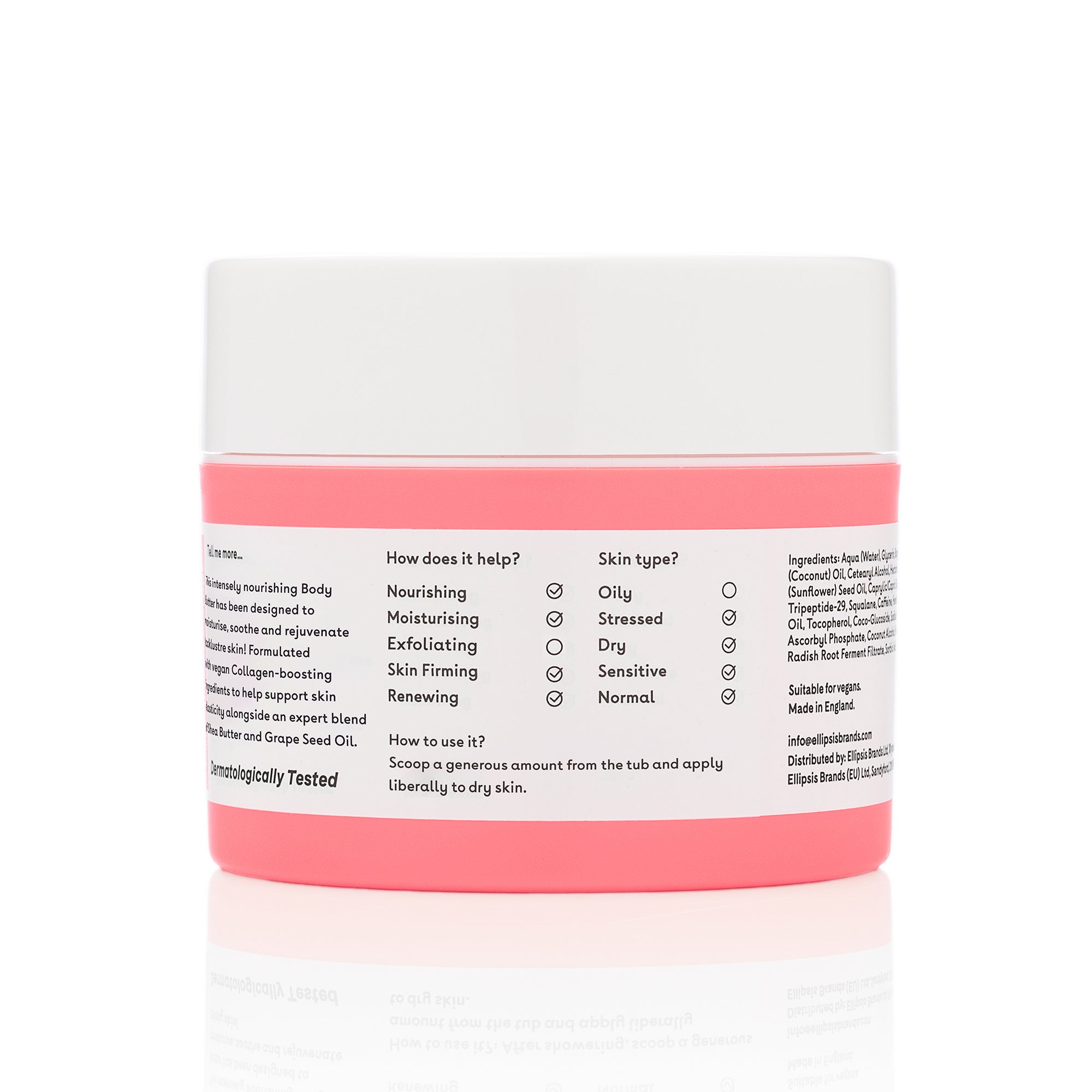 Q+A Collagen body butter 200ml