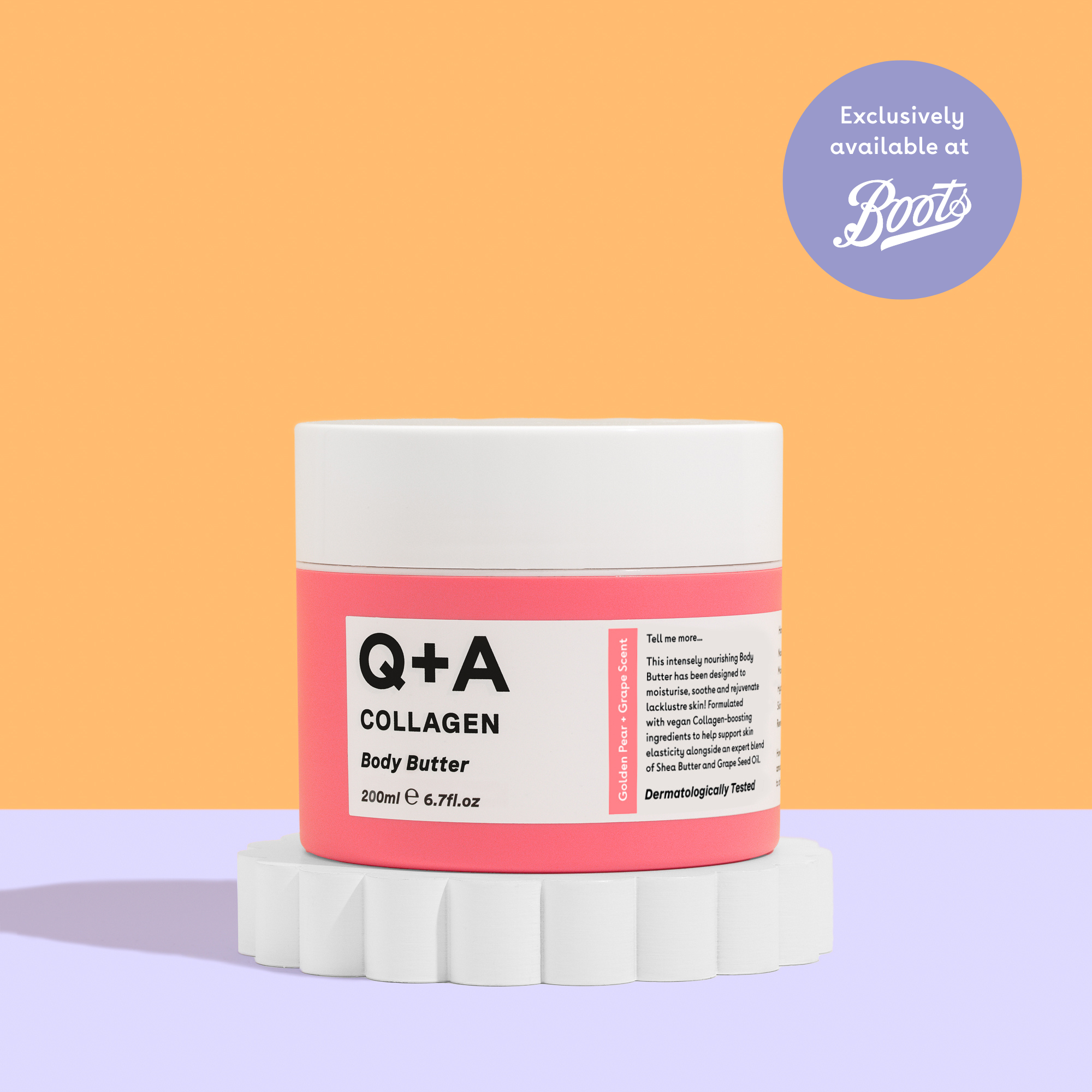 Q+A Collagen body butter 200ml