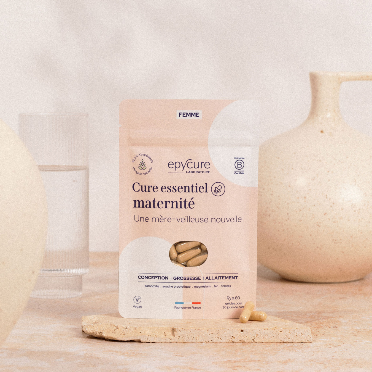 Epycure Essential maternity cure 60 gastro-resistant capsules