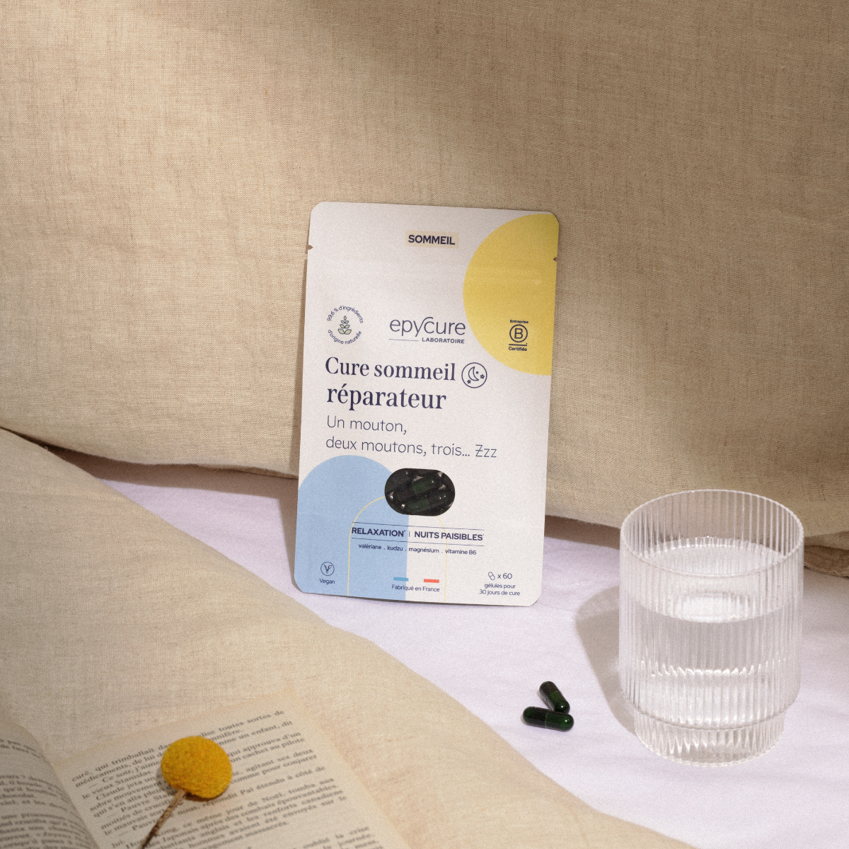Epycure Restorative sleep cure 60 vegan capsules