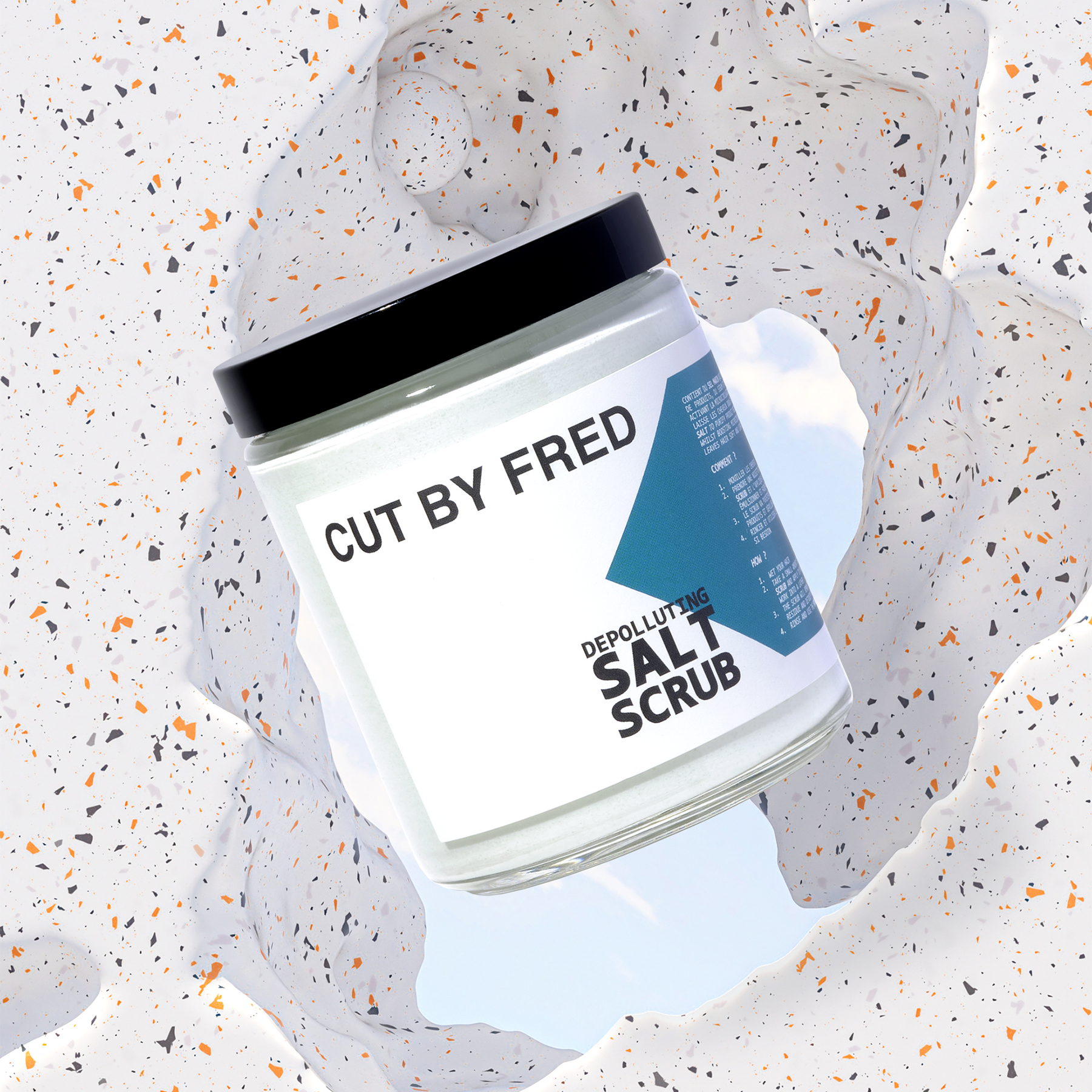 Cut By Fred Depolluting salt scrub 300g
