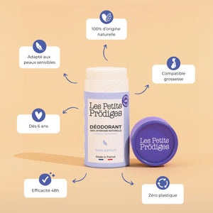 Les Petits Prödiges 48-hour fragrance-free deodorant 40g