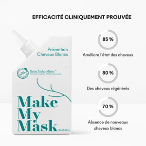 Make My Mask Mud tricho-mela + prevention of gray hair 180ml