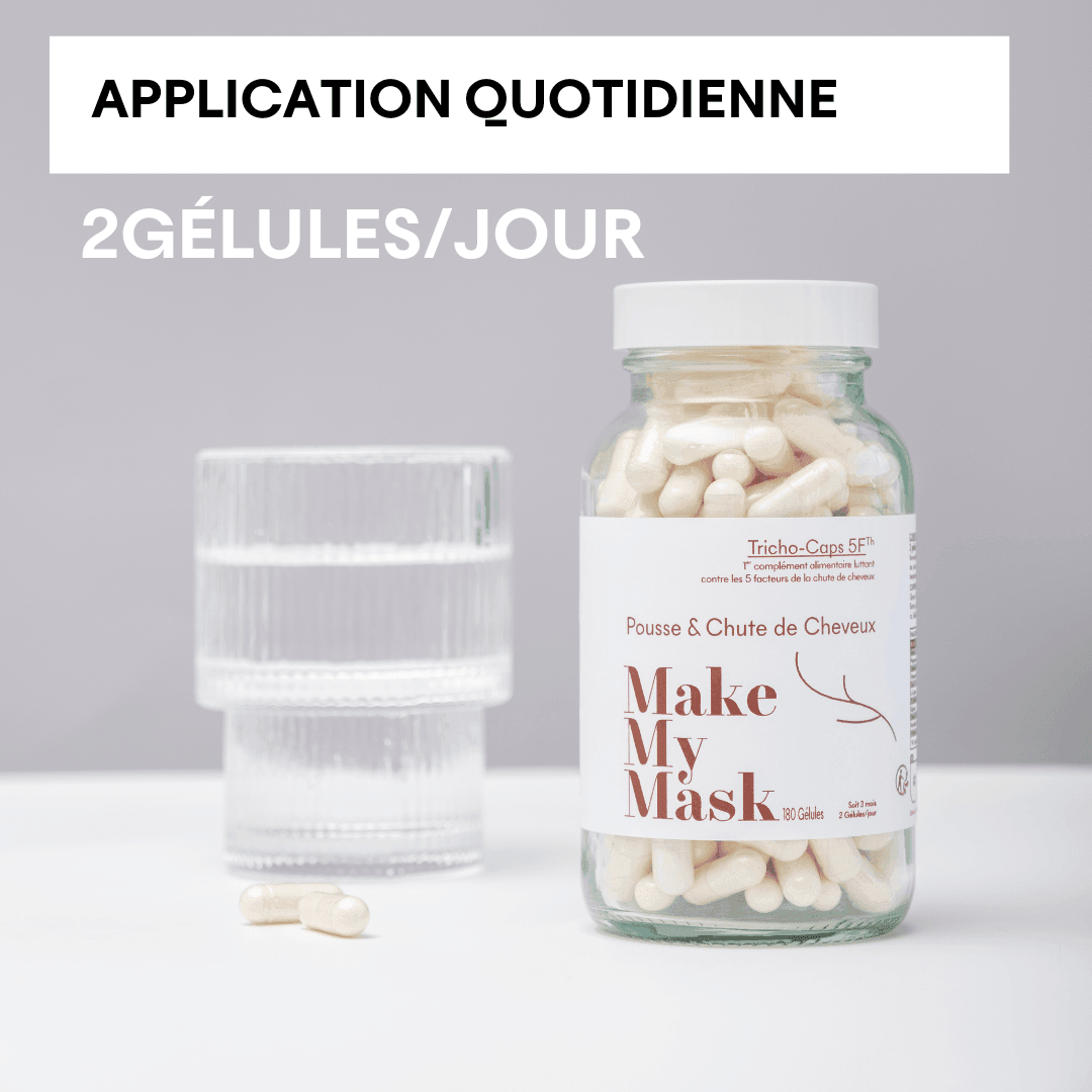 Make My Mask Anti-hair loss supplements 3 months 180 capsules
