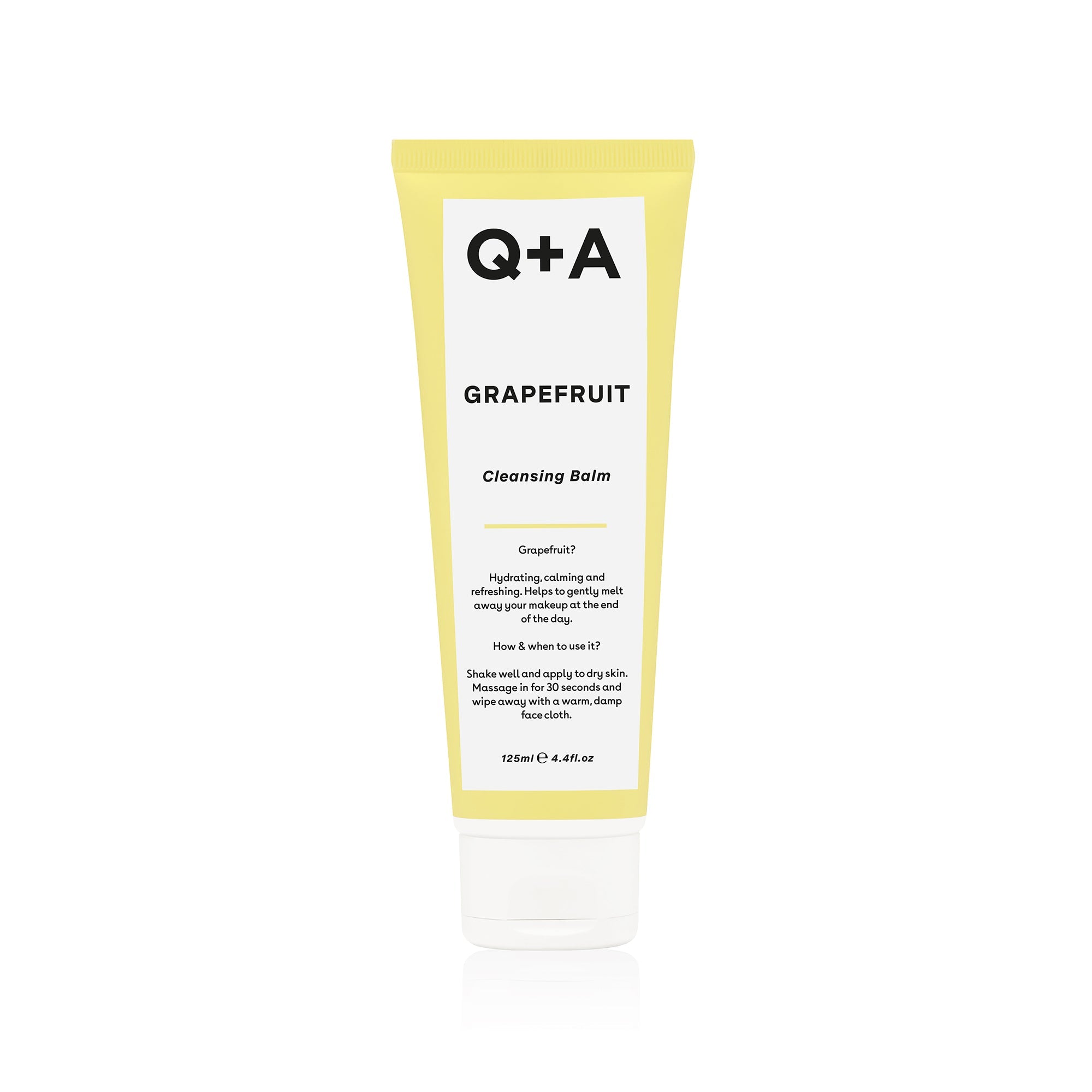 Q+A Grapefruit cleansing balm 125ml
