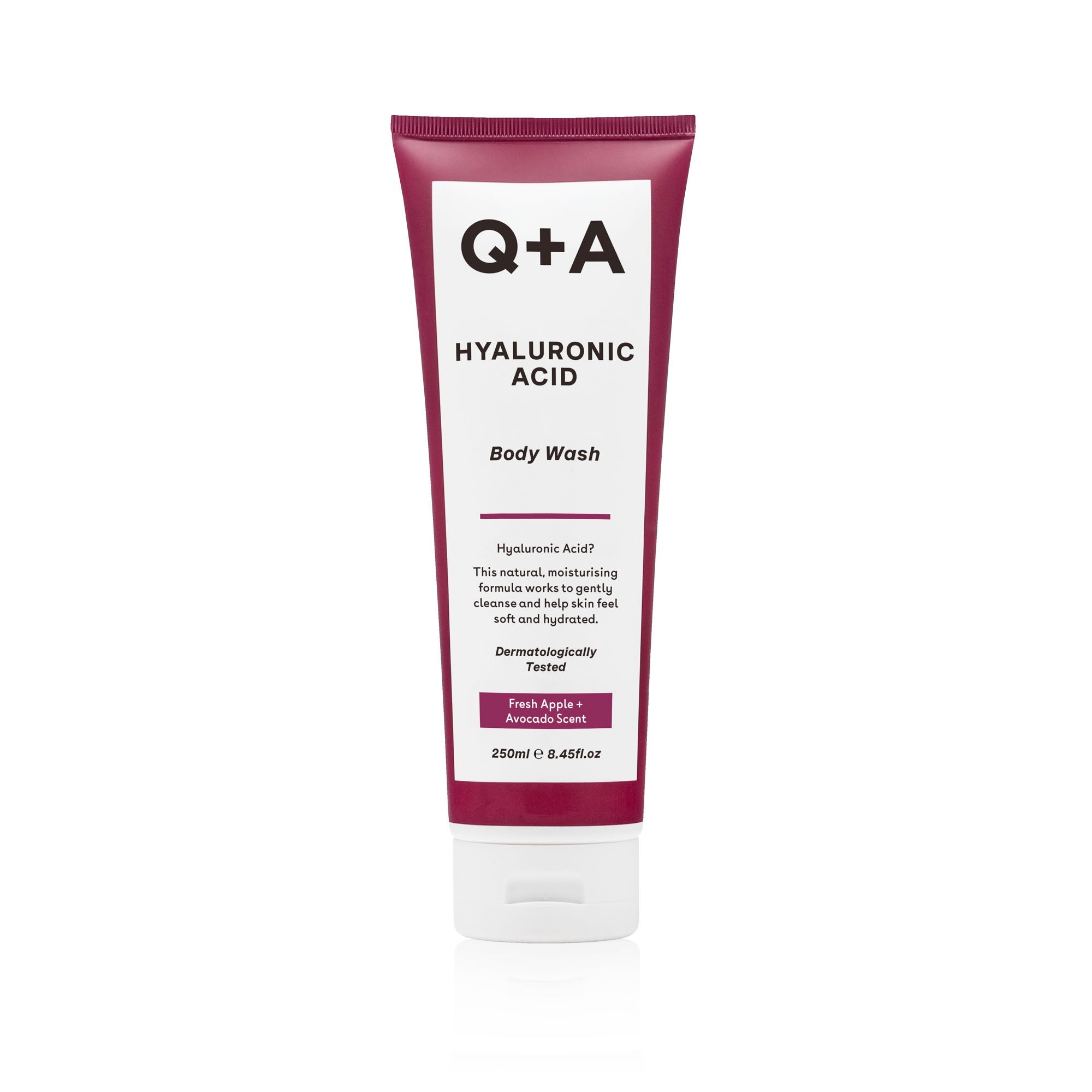 Q+A Hyaluronic acid body wash 250ml