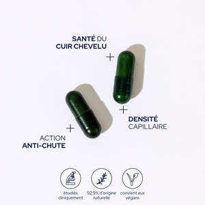 Epycure Anti-hair loss cure for men 60 vegan capsules