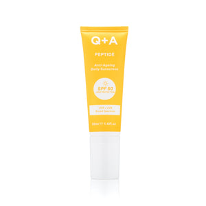 Q+A Peptide SPF 50 anti-ageing daily sunscreen 50ml