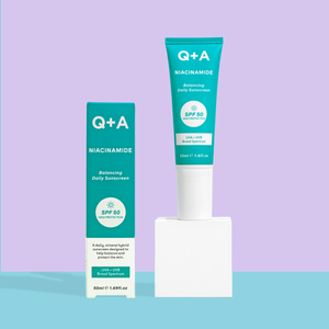 Q+A Niacinamide SPF 50 balancing daily sunscreen 50ml