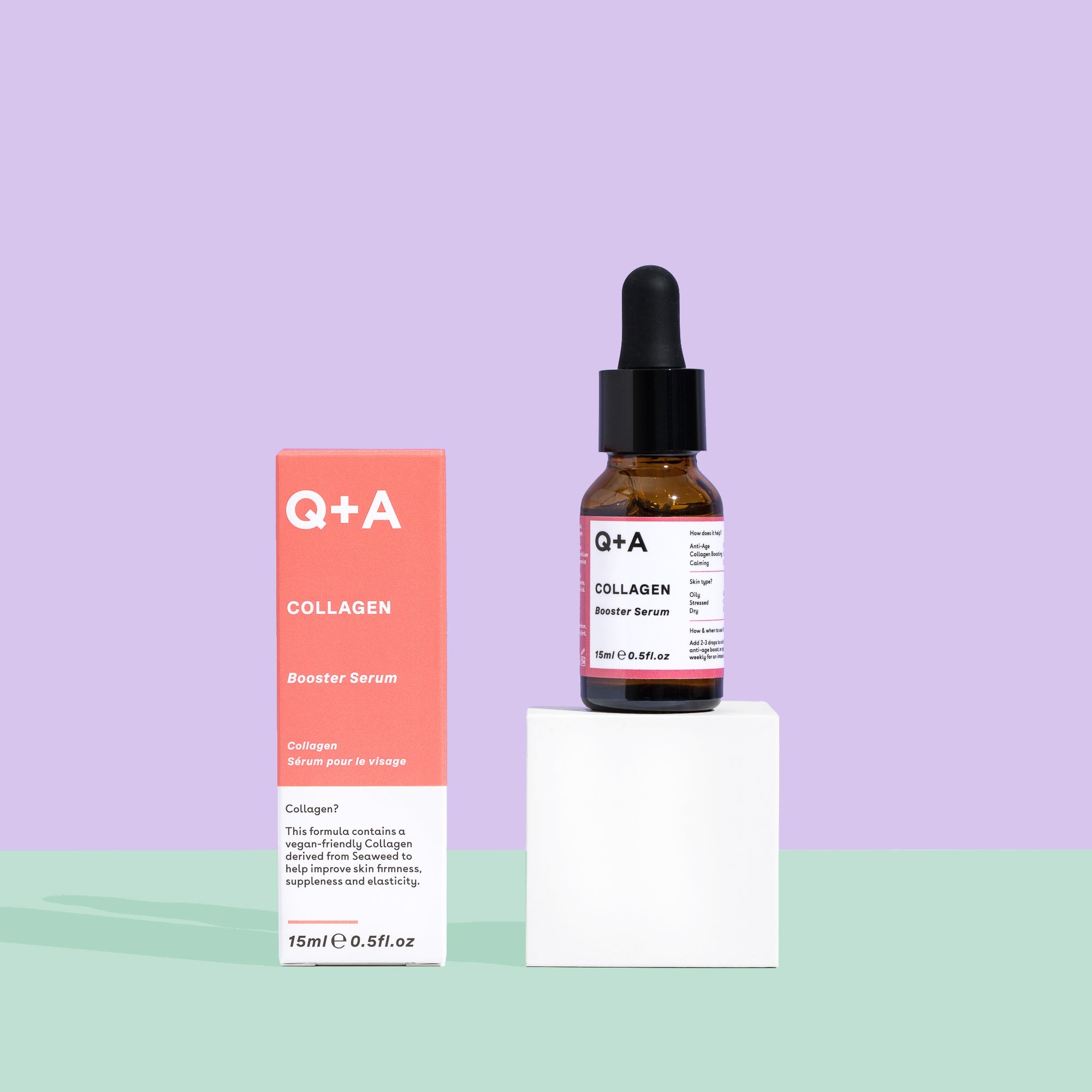 Q+A Collagen booster serum 15ml