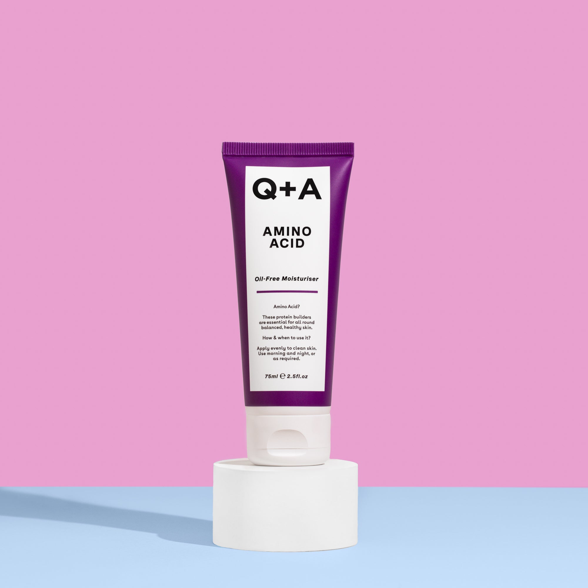 Q+A Amino acid oil-free moisturiser 75ml