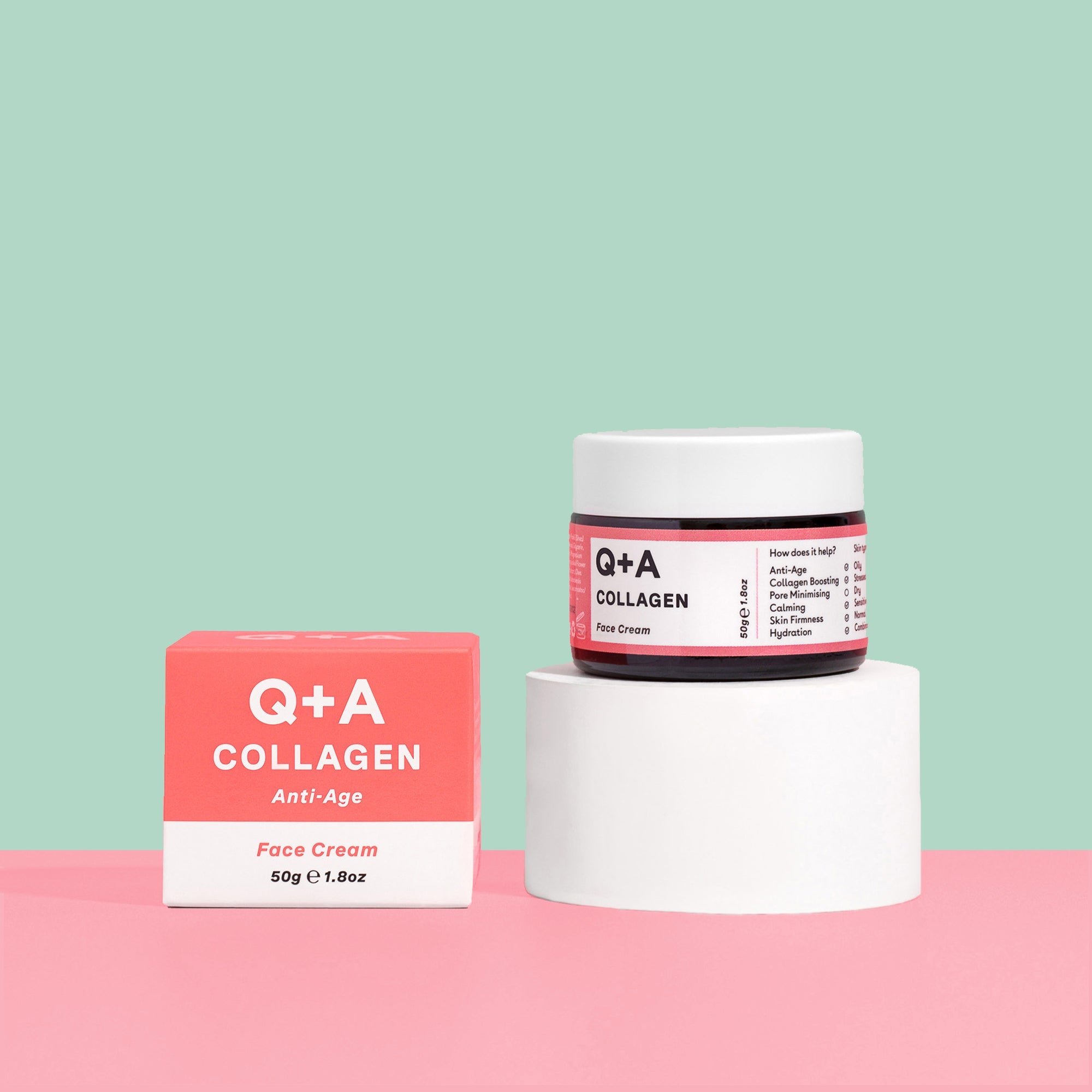 Q+A Collagen face cream 50g