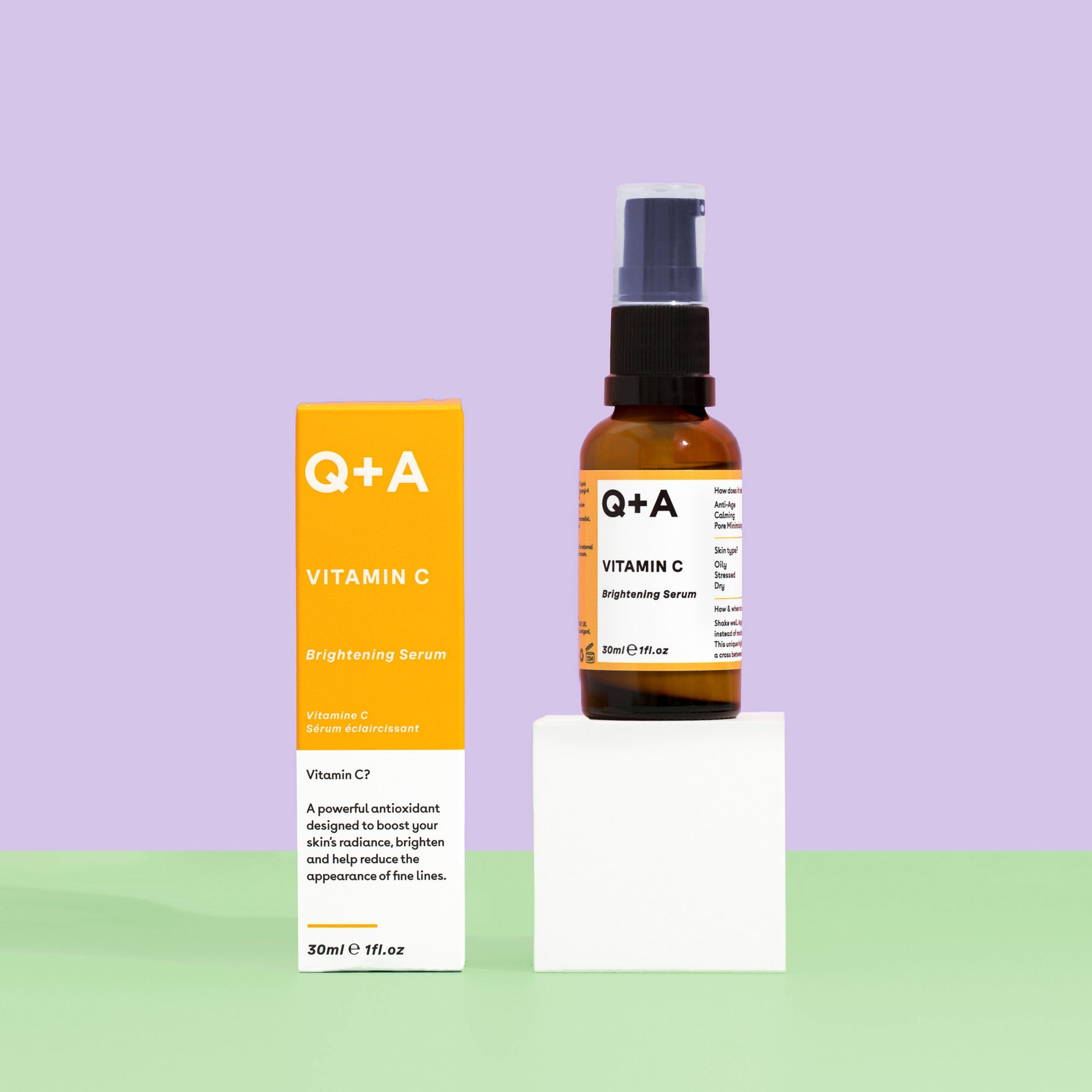 Q+A Vitamin C eye cream 15ml