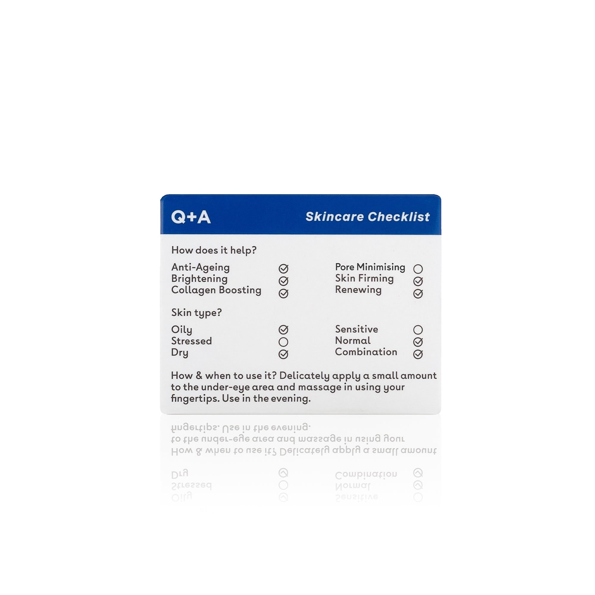 Q+A Retinol eye cream 15ml