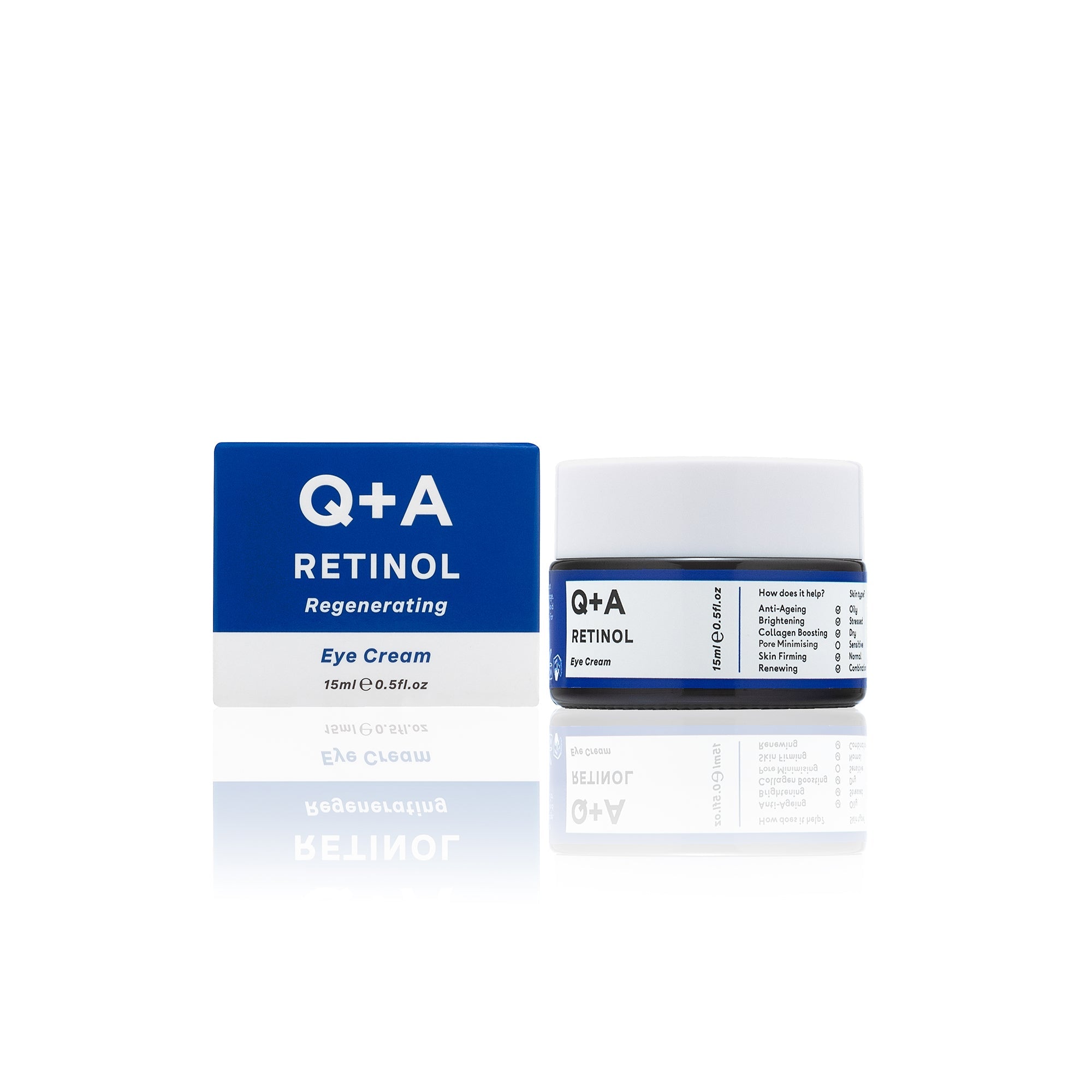 Q+A Retinol eye cream 15ml