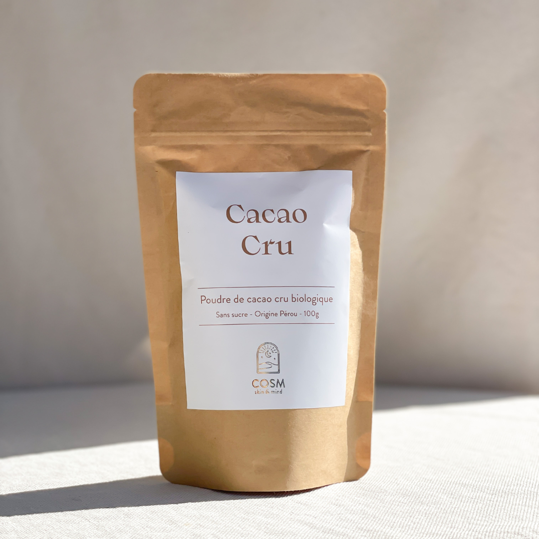 Cosm skin & mind Le cacao cru 100g