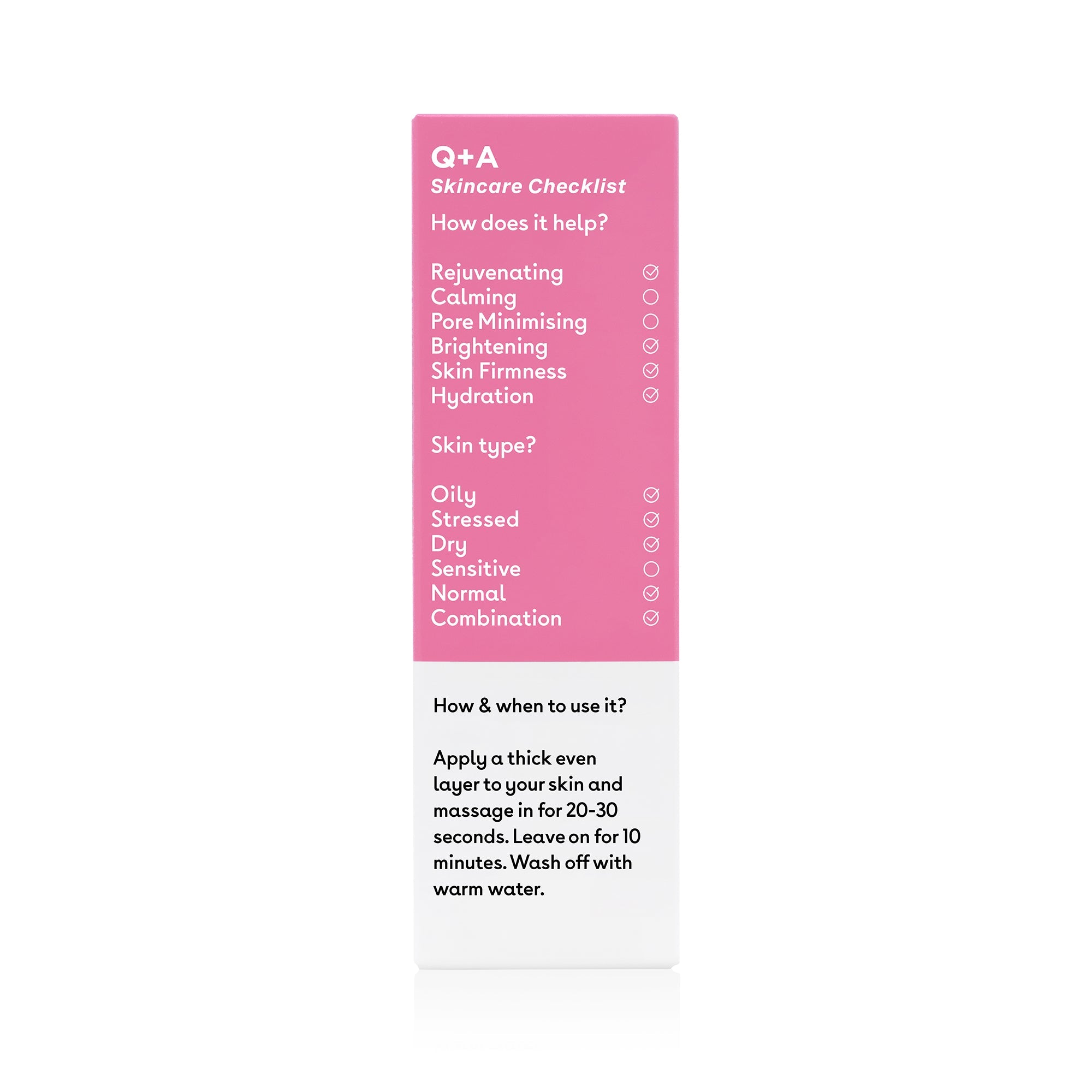 Q+A Vitamin C body cream 250ml