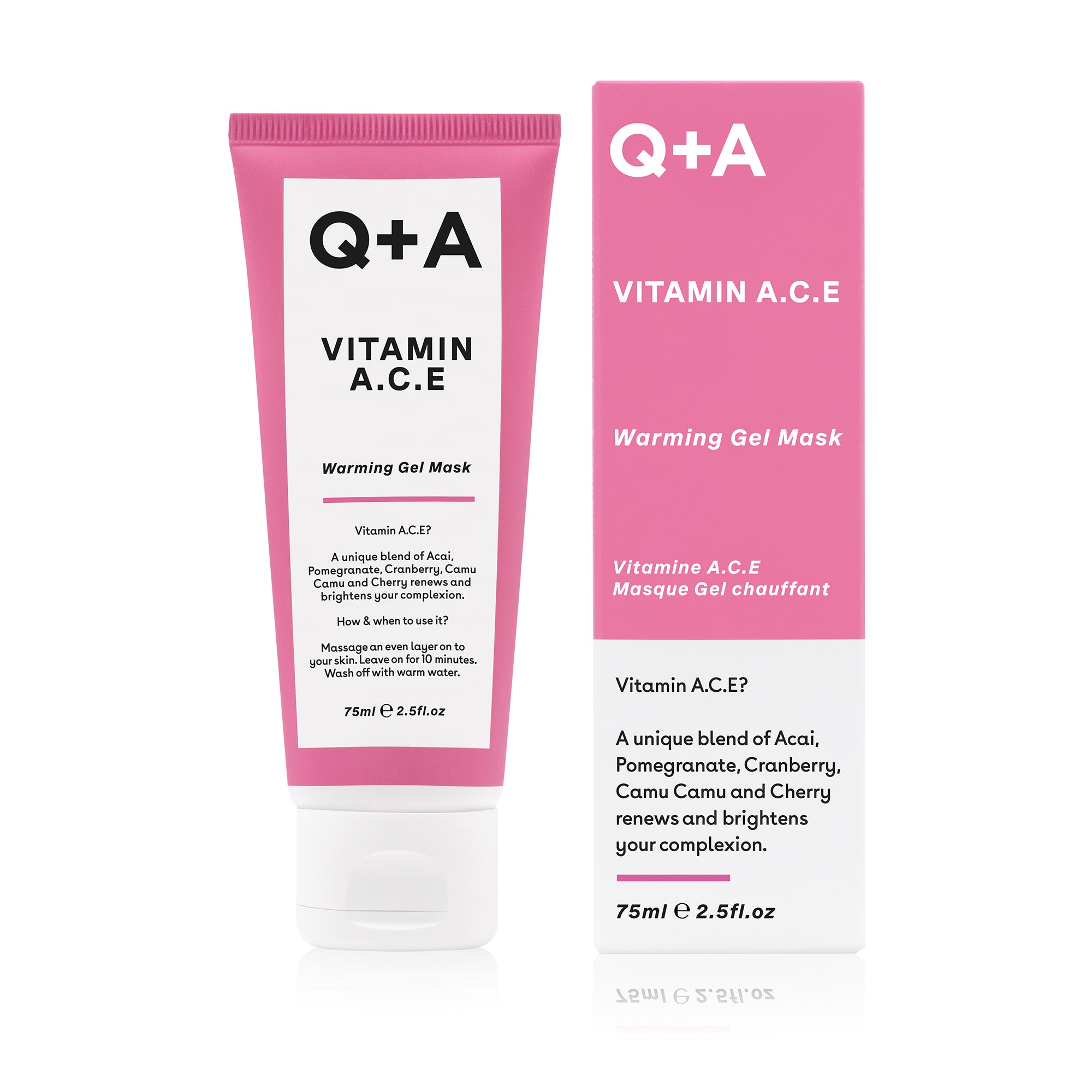 Q+A Vitamin C body cream 250ml