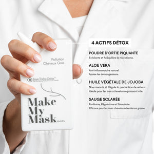 Make My Mask Pre-shampoo mud tricho-detox oily hair 180ml