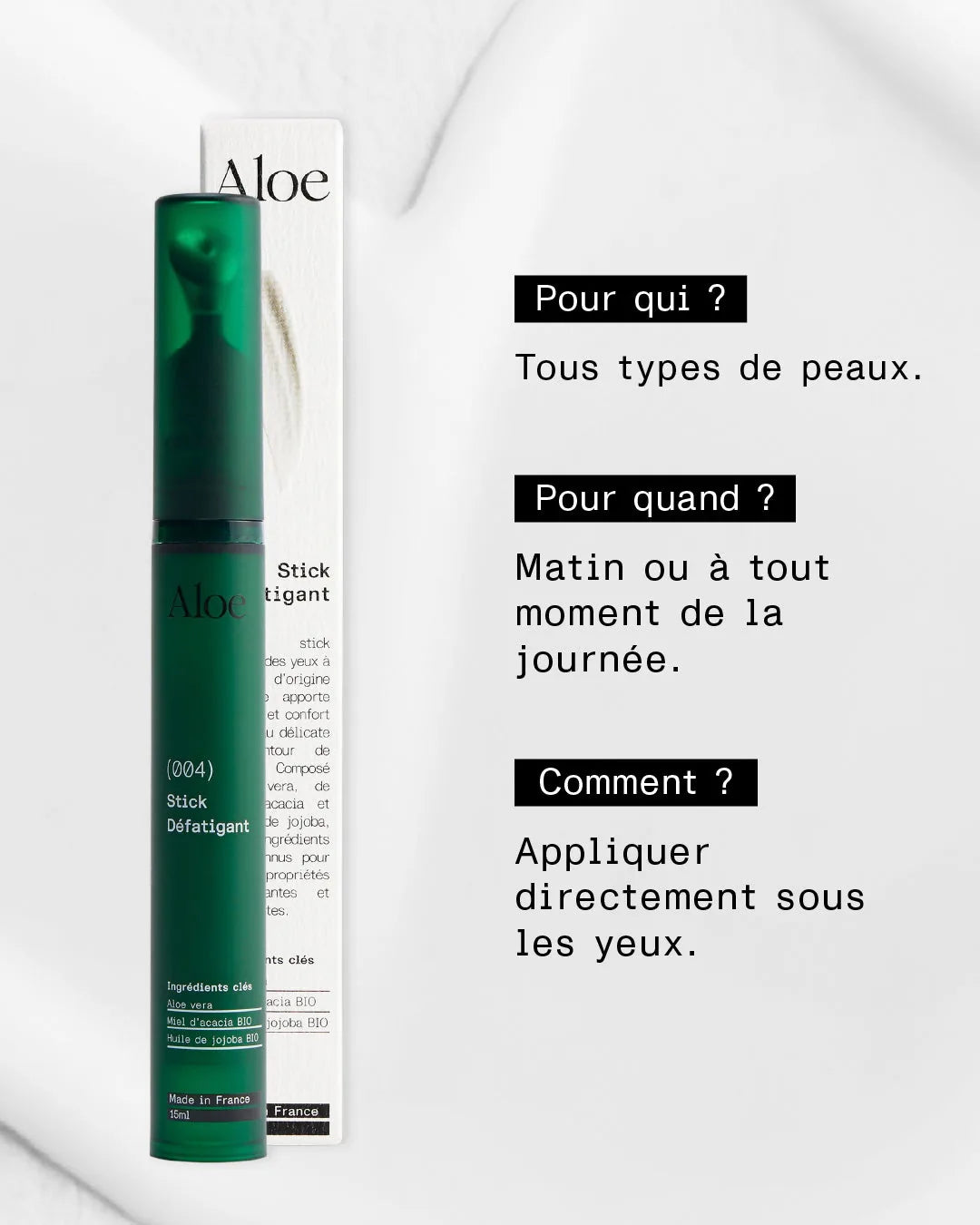 Aloe Paris 004 - Refreshing Stick 15ml