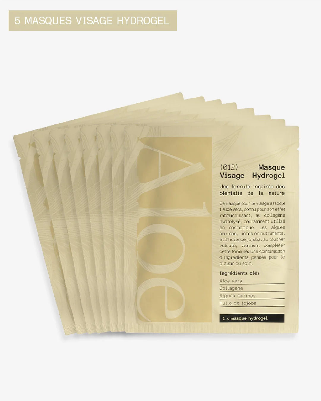 Aloe Paris Hydrating hydrogel face mask 28g